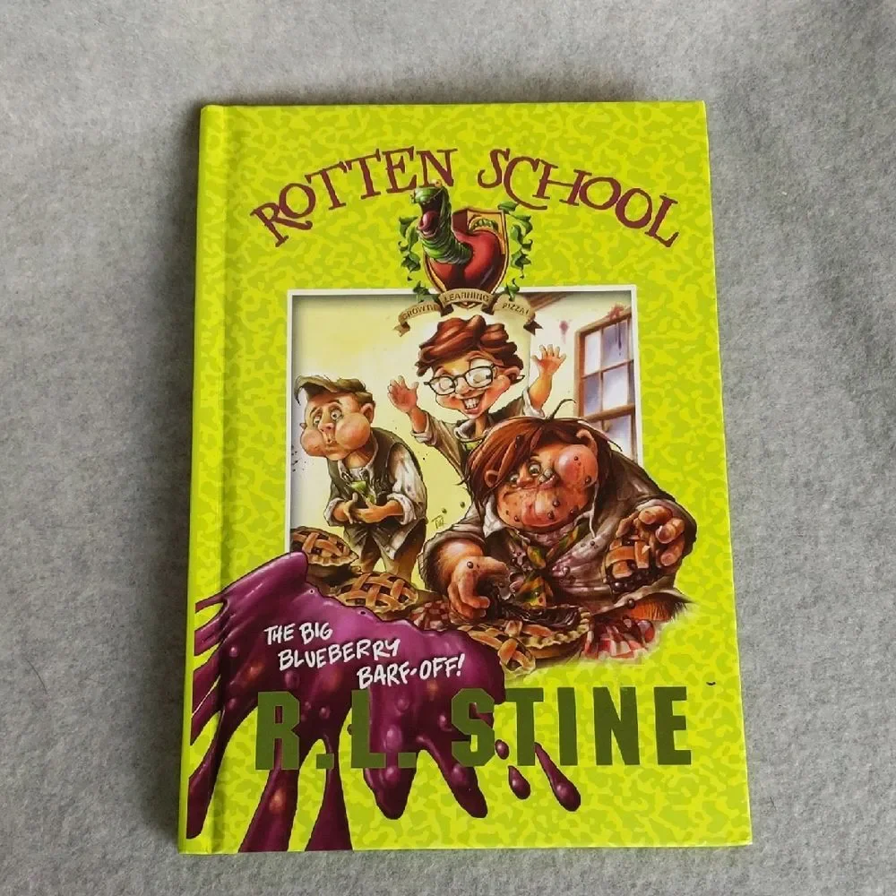 Rotten School The Big Blueberry Barf-Off - R.L. Stine